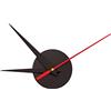 DXEHSEUY Orologio Movimento Meccanismo Kit Puntatori Mute Accessori Orologio Home Decor nero