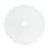 com-four® White Premium Coperta per Albero di Natale per Il Supporto | Coperta Rotonda per L'Albero di Natale per L'Albero di Natale - Coperta in Feltro Ø ca. 90 cm