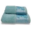 Caleffi Set Asciugamani Spugna 1 Classe Geo Color (Anice)