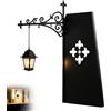 Generic 2026 Biblioteca LED Calda Lampada da Libreria Home Libreria Illuminazione Stile Vintage Decorazione Portatile per Scaffali per Casa Halloween，Nero-1PC