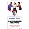 Generico Locandina Ricomincio da tre - Massimo Troisi, formato 33x70 cm | Stampa vintage del cult della commedia italiana - SACWEBPHOTO