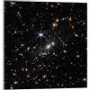 Posterlounge James Webb - First deep field image Stampa su vetro acrilico | 50 x 50 cm di NASA Nero Quadri Decorazione per pareti