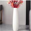 Generic Vaso da terra in ceramica per soggiorno, design moderno alto per fiori, rami, composizioni secche, ideale per la casa e l'ufficio
