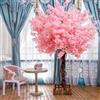Generic Albero Artificiale Giapponese di Fiori di Ciliegio Rosa, di Seta Sakura Finti Fatti A Mano, for Piante Artificiali per Matrimoni, Eventi, Feste, ristoranti, Centro,002,1.2x1m/3.9x3.2ft