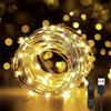 Hoteril Luci Albero di Natale, Luci Natale Esterno USB 12M con Interruttore | 120 LED per Luci di Natale, IP65, Luci Natalizie da Esterno/Interno per Adatto a Giardino, Feste, Natalizie Albero, Nozze