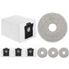 YEHOLDING YEHOLIDNG 8 Set di ricambi per Dreame L10s Ultra Gen 2/ L10 Ultra/ L10S Ultra/ L10S Pro Ultra Heat/ L20 L40 Ultra / L50 Pro Ultra/X40 / X50 Ultra Complete/Mova P50 Pro Ultra,4 Panni Mop,4 Sacchetti