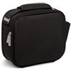 TATAY Urban Food Shell Borsa Termica Porta Pranzo, 5.6 L Capacita con 2 Contenitori Alimentari di 0.75L senza BPA, Nero, Misura 28 x 13.5x 23.5cm