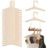 Generic 20 grucce in legno per bambini con ganci a forma di animale