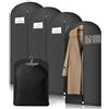 Ouxayapl 4 Stück Custodie per Abiti, 152 x 60CM Borsa Porta Abiti da Viaggio, Borsa per Abiti da Sposa, Porta Abiti Lungo con Cerniera per Cappotti, abiti da sposa, abiti da sera