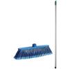 Fercasashop Scopa Blumarea, Pulizia Pavimenti - Piastrelle, Calcestruzzo, Naylon, Colore Blù, Professionale, per Hotel e Ristoranti completa di manico in alluminio cm.140 (1)