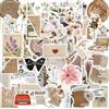 QUIIEOSKIA 230 pezzi stickers, adesivi vintage, adesivi scrapbooking | sticker aesthetic scrapbook journaling, bullet journal fai da te