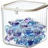 ALLILUYAA Contenitore per detersivo, organizer per detergenti con coperchio, contenitore per capsule di detersivo, detersivo in polvere o per riporre piccoli oggetti