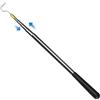 Tulov 42-150 cm Asta telescopica con gancio - Apriscatole in acciaio inox, tenda da sole, gancio per barca, barra di apertura per lucernario, gancio allungabile per rettili