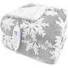 MYCARBON Coperta Elettrica 180x160cm 10 Temperature Timer 9h Basso Consumo | Termocoperta Coperta Termica Matrimoniale in Flanella e Sherpa Lavabile