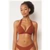 Calzedonia Triangolo Imbottito Costume Premium Fit Marrone