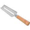 BESTOMZ Pelatrice con Manico in Legno in Acciaio Inox Manuale | Taglio Rapido, Lama di Precisione, Presa Antiscivolo, per Ananas e Canna da Zucchero in Cucina
