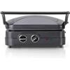 Cuisinart GR47BE Grill Piastre anti-aderenti rimovibili e lavabili in lavastoviglie, Temperatura fino a 240°C, Utilizzabile chiusa o aperta, Raccogli olii integrato nella base, blu