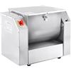 ShaiVrissian 1100w/1500w Miscelatore Di Pasta Commerciale,Impastatrice Professionale a Spirale Acciaio Inox,Timer,Capacità Da 3 a 10 Kg,Per Uso Commerciale E Domestico 3KG