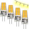 Generico Bulb Bi Pin - AC/DC12V 4 pezzi, lampadine alogene G4 | 40w - alogeno non dimmerabile | Lampadina Lampada - Bulbo di sostituzione Bulbs del paesaggio per la luce del disco sotto il mobile