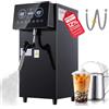 TERUISI Montalatte a Vapore Professionale 3000W Da Bar 6L, Schiumatore Latte Elettrico Automatico in Acciaio Inox con Display LED Touch, Macchina Vapore per Cappuccino e Caffetteria