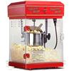 Monsterzeug Macchina per popcorn dal design retrò, professionale, con illuminazione interna, per casa