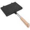 Mimdixy Hand Sandwiches Maker Presser Flip Grill Pan Multifunctional Double Sided Prevent Stick Hand Toaster Sandwiches Maker for Home Breakfast