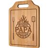 Giftasy Regalo Papà, Regalo Papa Compleanno - Tagliere in Bambù Inciso | Regali per Uomo Originali, Idee Regalo dei Figli per il Padre Cucina, Regalo Festa del Papà Originali