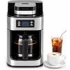 GIANTEX Machina da Caffè Americano a Goccia, con Macinacaffè e Caraffa, 1 L | Macchina Caffè Automatico, 8 Tazze, con Display, Timer, Filtro Lavabile, Mantenimento Calore, per Casa, Ufficio e Caffetteria