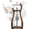 cdpdmai Acqua Drip Coffee Maker Cold Brew Drip Tower, Macchine per caffè Freddo Manuali Riutilizzabile Vetro Filtro Strumenti Espresso Caffè Drip Pot Ice Cold Brew Macchina Caffè Caffettiera(Color:A)
