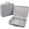 YQXCMR Custodia Rigida in EVA per Ecovacs Winbot Mini/Mini 2, Organizzatore per Accessori di Robot Lavavetri con Maniglia, Impermeabile e Resistente agli Urti, Grigio, 35 x 25,5 x 8,5 cm