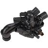 MObyat Termostato alloggiamento Compatibile con Peugeot 207 208 308 508 2008 3008 1.4 1.6 1 Pz Gruppo Termostato Refrigerante Motore Automobile con Sensore 11537534521