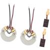 Wivplex Coppia di portaspazzole in carbone da 2 pezzi, coppia | di spazzole in carbone 3x8x13mm, compatibile con le parti di utensili elettrici HILTI SFC14A SFC14-A SFC 22-A 22A