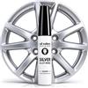 SD COLORS Pennarello Ritocco Vernice Argento per Cerchi in Lega 12ml Vernice per Riparare Graffi e Scheggiature sui Cerchi