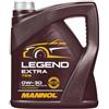 MANNOL Olio motore LEGEND 0W-30 4 L Compatibilità con PEUGEOT 206 2 volumi/Coda spiovente 2A/C 207 WA, WC 208 I Hatchback CA, CC 2008 Station Wagon CU, CITROËN C3 I Hatchback FC, FN