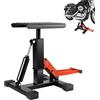 Charocean Sollevatore idraulico per moto, supporto di montaggio per moto, 400 kg, antiscivolo, per moto, sollevamento moto pieghevole e supporto per moto per officina