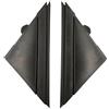 Generic Compatibile con 500 2012-2017 Texture opaca 1SD00KX7AA 1SH16KX7AA Copertura bandiera specchietto retrovisore porta sinistra destra modanatura nero lucido 1SH17KX7AA(Matte Texture L R)