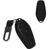 kwmobile Cover Chiave Auto Compatibile con BYD Atto 3 / Sealion / Han / Tang / Dolphin / Seal - Custodia Portachiavi/Key Fob in TPU - Guscio Chiave in nero - Con Anello Portachiavi