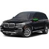 generico mezza copertura auto Compatibile con JEEP Compass 2006-2025,Protezione solare in estate e protezione dalla neve in inverno telo copriauto （Black）