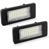 Generic Posteriore Luci Targa Lampada Per VW Per Caddy 2015 2016 2017 2018 2019 2020 Per Passat Per Tiguan 2009 2010 2011 2012 2013 2014 2015-2020 Luci Targa A LED(2PCS White Lights)