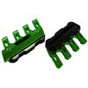 Sinkees Protezione laterale del parafango anteriore della moto parafango parafango inferiore protezione forcella per S1000R/RR/XR per Z750/Z800/Z900/Z1000 per YZF-R1/R6/R15 V3/MT09/MT10 (verde)