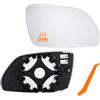 Koaudb Specchietto Retrovisore Auto Lato Destro Riscaldabile per VW Polo 9N 2005-2009