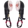 Generico Fanali di segnale Indicatori Di Direzione Motociclette Luci Segnalazione Lampeggianti Per YAMAHA XT660X 2004-2014 XT660R 2004-2014 MT-03 2006-2012(2 pezzi)