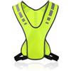 Skeayid Gilet Catarifrangente Uomo Donna, Bretelle Alta visibilità | Gilet Alta Visibilità 360° con Strisce Riflettenti, Leggero Traspirante, Adatto per Auto Moto Lavoro Strada e Attività