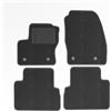 Mats4all Set di tappetini auto Compatibile con Ford C-max 2015-2019 | Antiscivolo | Con rinforzo | 4 pezzi | Tappetini per auto | Set di tappetini