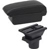 PACSCI Poggia braccio Auto Per MINI Per Cooper R50 R52 R53 R56 R57 R58 Bracciolo Box Auto Bracciolo Box Portaoggetti Bracciolo console centrale(A white line No usb)