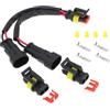 VGOL 1 Set Moto USB Y-Splitter Steckdose Adattatore Presa 1D002753 1D001377 Compatibile Con Vespa Elettrica BJ 2019-2023 18 Centimetri