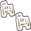 Generic Kit di revisione del carburatore XL125 XL125V con guarnizioni for Honda for Varadero for parti di riparazione di motociclette