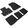 WALSER Premium Tappetini in feltro di feltro compatibili con Toyota IQ 11/2008-12/2015