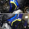 labelbike Adesivi 3D Moto Deflettori compatibile con YAMAHA | Tenere 700 World Raid, Protezione in Resina, Antigraffio, Decorazione, Made in Italy