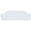 CHVBHQMVE Parabrezza Moto Spoiler Adatto per Harley Touring CVO Street Glide FLHX Street Glide FLHXSE 2023 2024 Parabrezza Wave da 7v(Clear)
